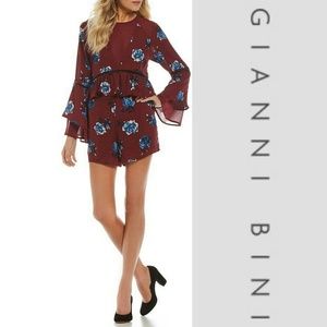 🆕🌱 GB Bell Sleeve Floral Romper